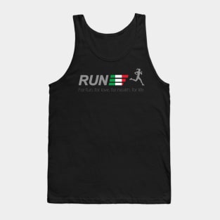 Run for life Italy Tank Top